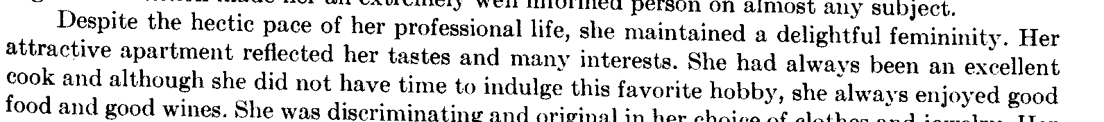 Excerpt from Dr. Sherman's Obituary by CJ Campbell 1964